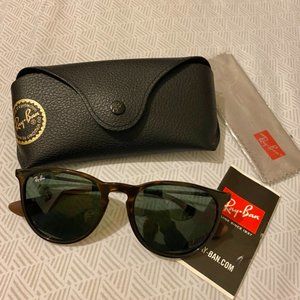 Like New Ray Ban Erika Sunglasses, tortoise RB 4171 710/71. Literally worn once!